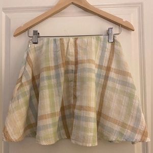 American Eagle Plaid Mini Skirt
